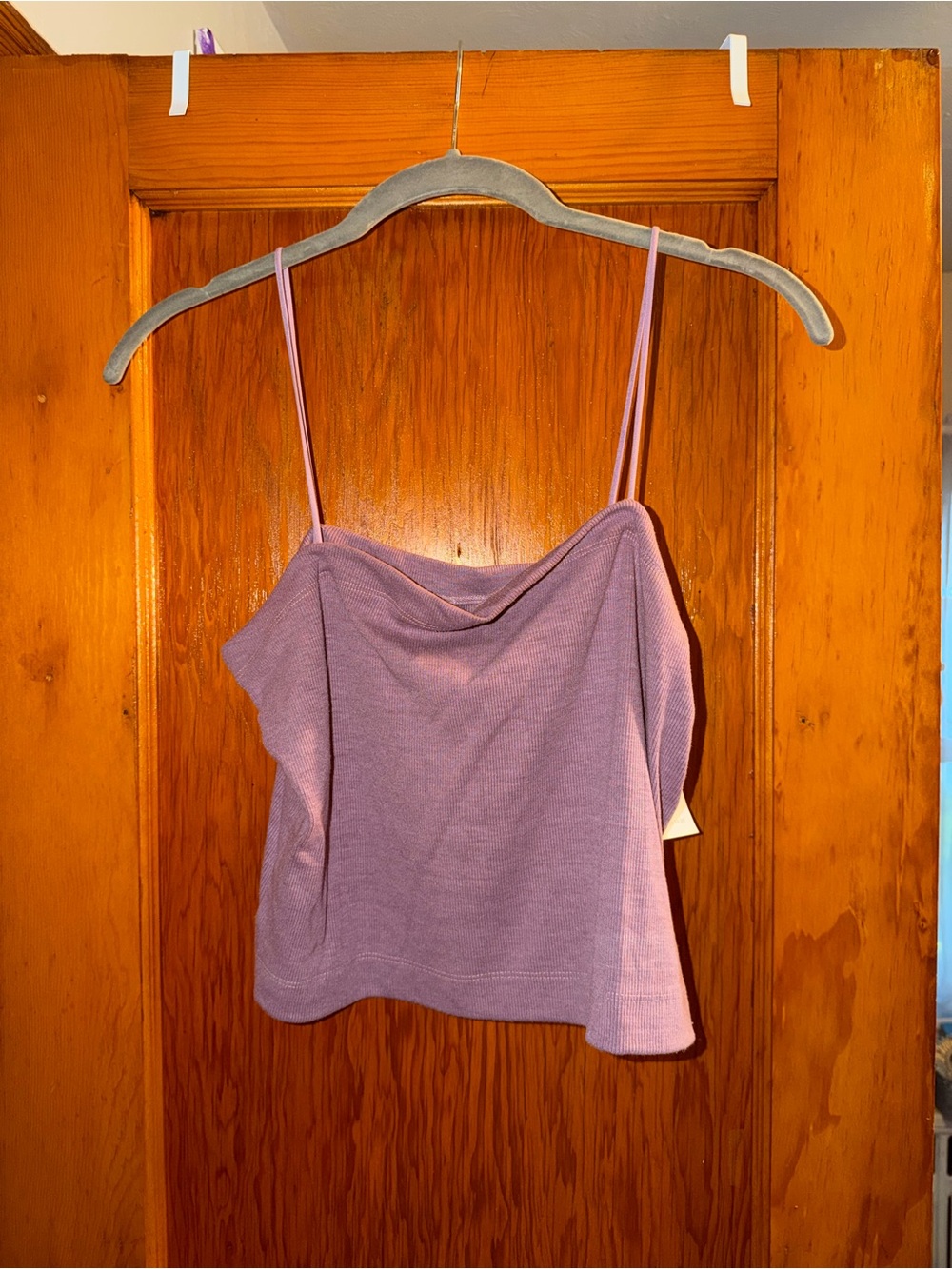 American Eagle Outfitters Lavender Knit Camisole